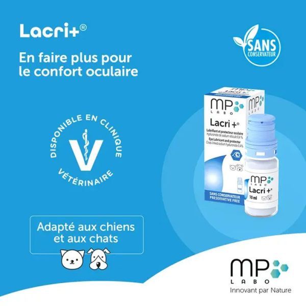 Lacri+ lubrifiant et protecteur oculaire (10 ml)