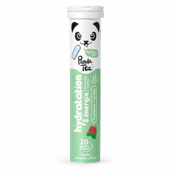 Panda Tea Hydratation & Energie Framboise-Menthe (x20)