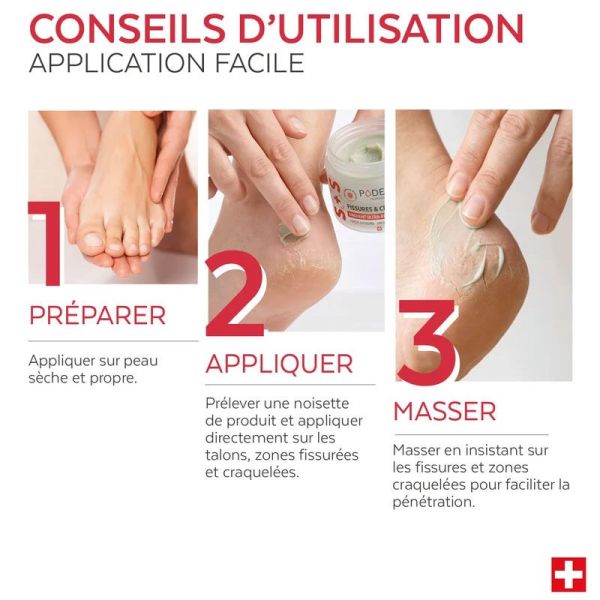 Poderm Onguent Ultra-Réparateur 24h fissures & crevasses (25 g)