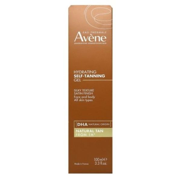 Avène Gel Autobronzant Hydratant, hâle naturel visage et corps (100 ml)