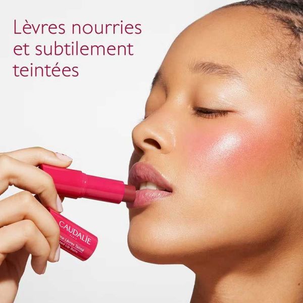 Caudalie Vinotherapist Baume Lèvres & Joues Teinté framboise (4,5 g)