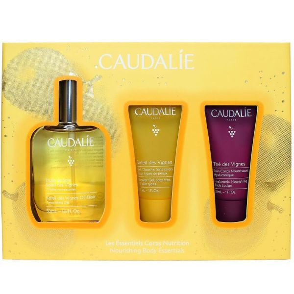 Caudalie Coffret Huile de Soleil des Vignes (50+30+30 ml)