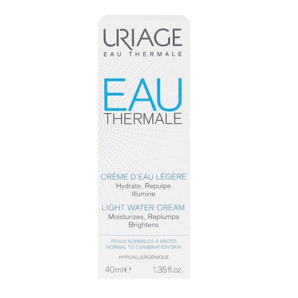 Eau Thermale Crème d'eau légère - Tous types de peaux