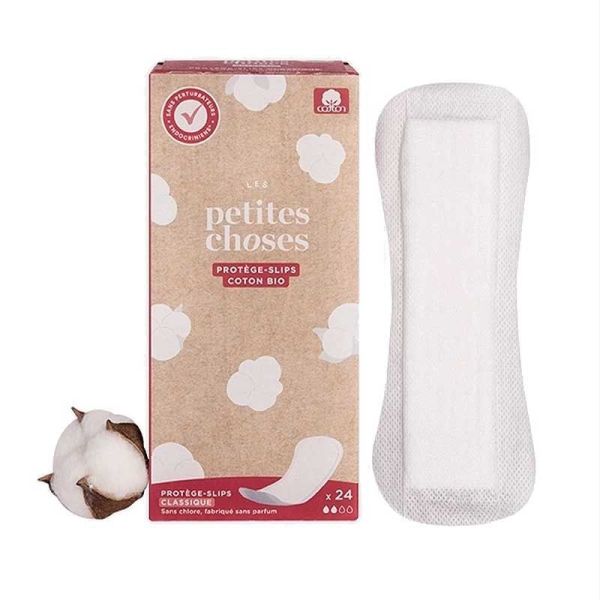 Les Petites Choses Protège-Slips Classique en coton bio (x30)