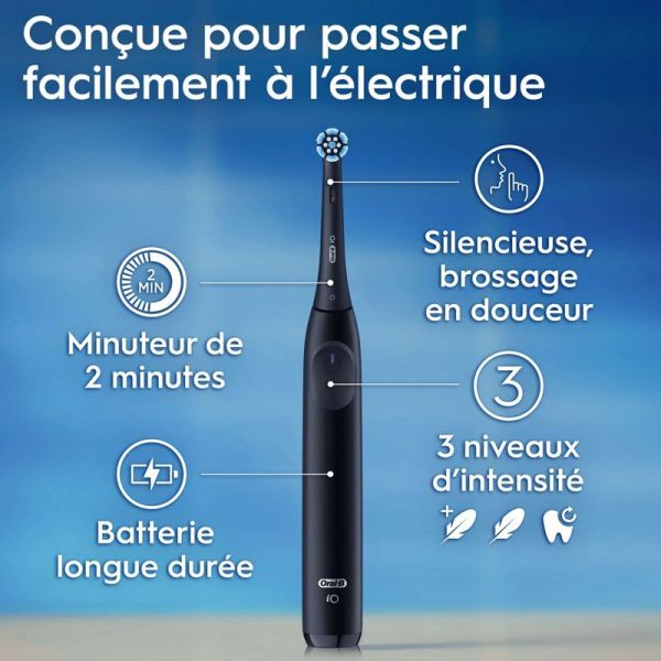 Oral-B Brosse à dents électriques iO2 Laboratory 2 noire (x1)