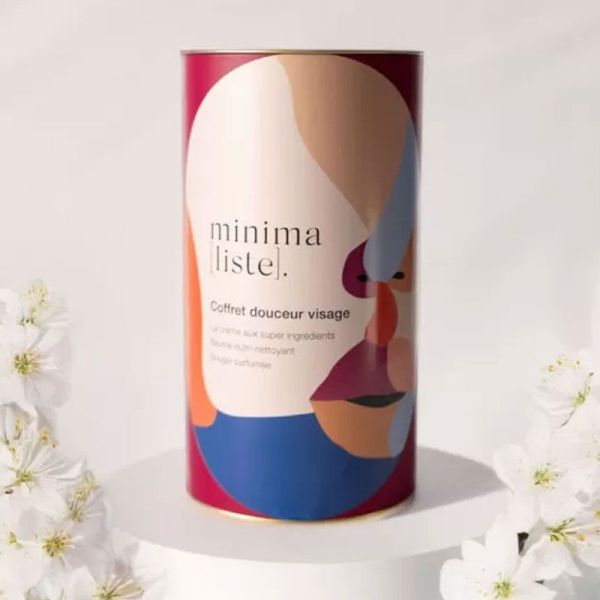 Minimaliste Coffret Douceur Visage (baume, crème, bougie)