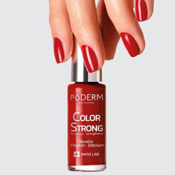 Color Strong Vernis à ongles durcisseur - couleur Rouge Allure (8 ml)