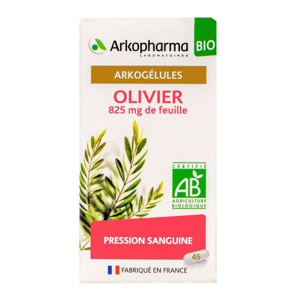Arkopharma Arkogélules olivier 45 gélules