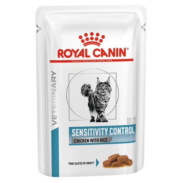 Sensitivity Control Chicken With Rice aliment pour chats (12 x 85 g)