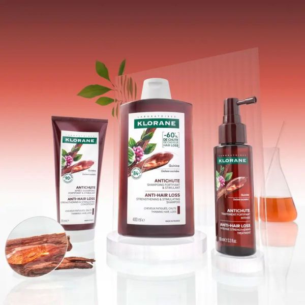 Klorane Antichute Après-shampoing fortifiant et stimulant à la Quinine (200 ml)