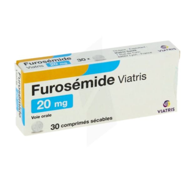 Furosemide 20Mg Viatris Cpr Secab 30