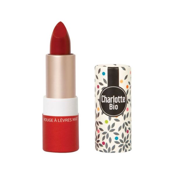 Charlotte Bio Rouge à Lèvres Mat Coquelicot (3,5 g)