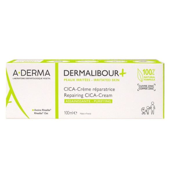 A-Derma Dermalibour+ Cica-crème Réparatrice 50ml
