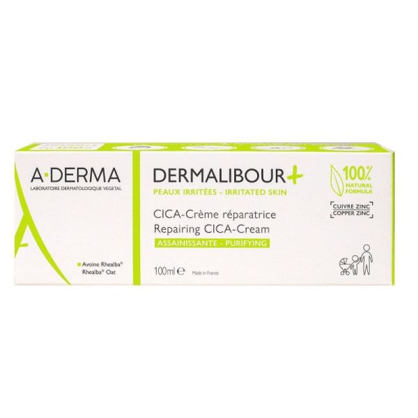 A-Derma Dermalibour+ Cica-crème Réparatrice 50ml