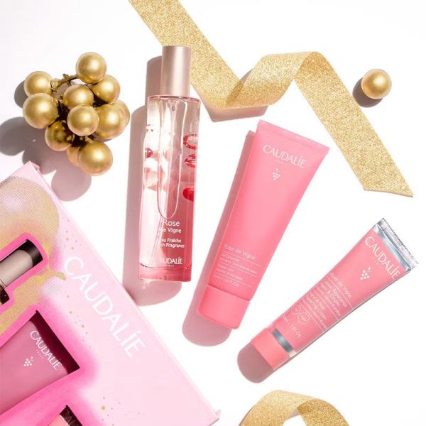 Caudalie Coffret 3 soins Eau Fraîche Rose de Vigne (50 + 50 + 30 ml)