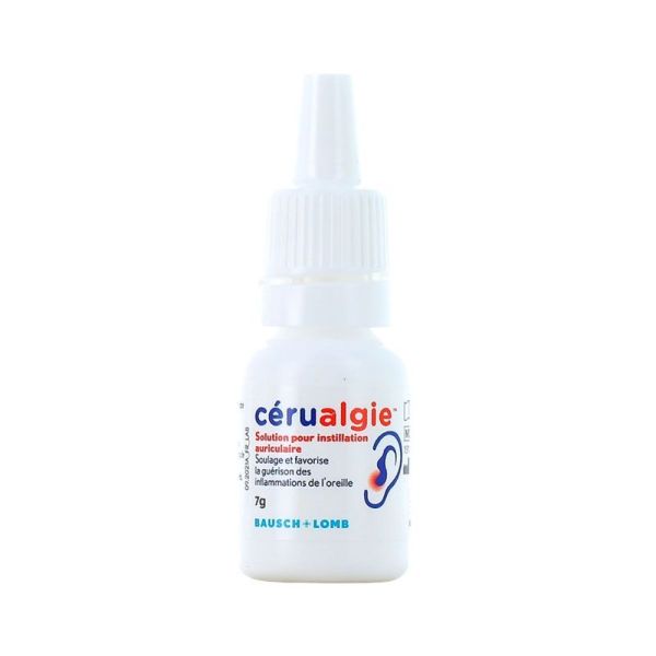 Bausch+Lomb Cérualgie Douleur inflammation des oreilles (7 g)