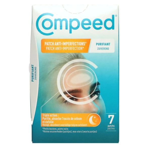 Compeed Patchs Anti-Imperfections Purifiant Nuit (x7)