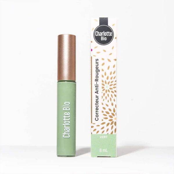 Charlotte Bio Correcteur Vert Anti-Rougeurs Bio (8 ml)
