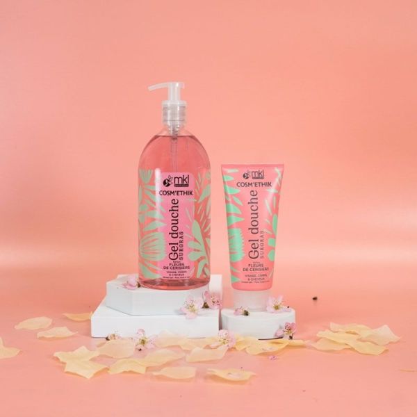 MKL Cosm'Ethik Gel Douche surgras Fleurs de Cerisiers (200 ml)