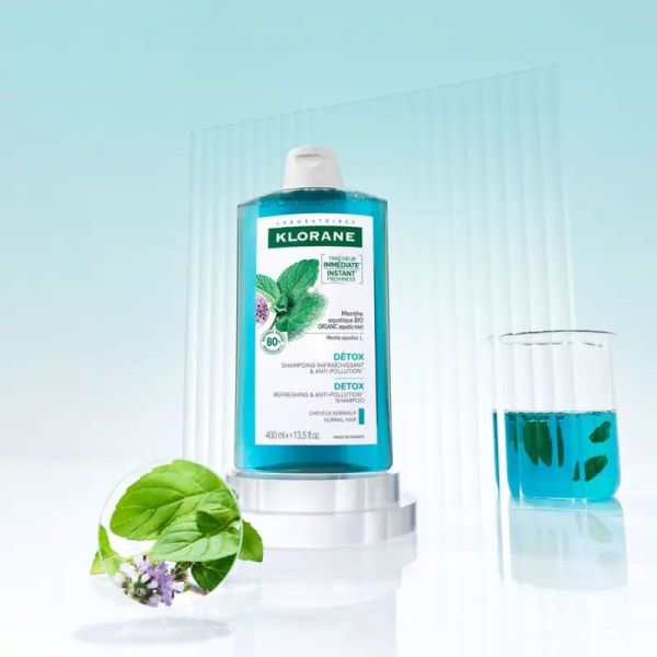Shampoing Détox à la Menthe Aquatique Bio (200 ml)
