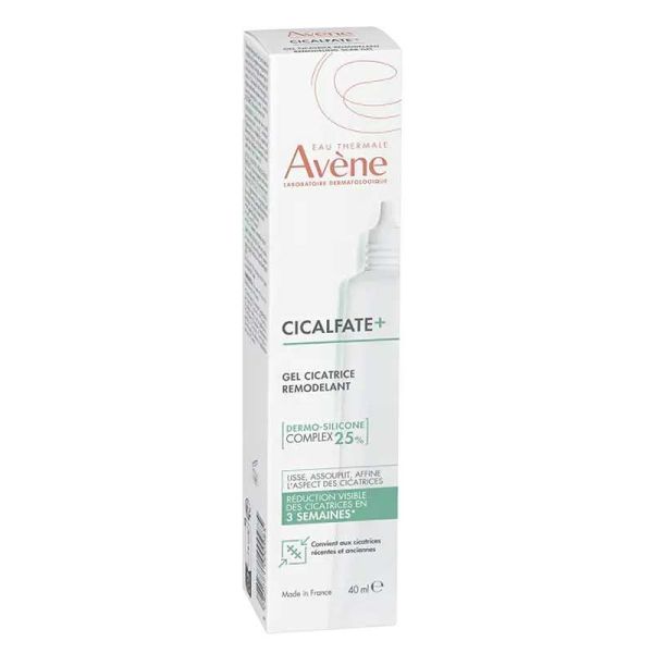 Avène Cicalfate+ Gel Cicatrice Remodelant lisse, assouplit & affine l'aspect des cicatrices (40 ml)
