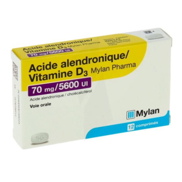 Alendron/Vit D3 70Mg/5 600Ui Myl 4
