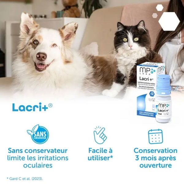 Lacri+ lubrifiant et protecteur oculaire (10 ml)