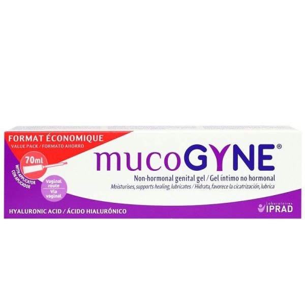Mucogyne Gel Intime Non-hormonal Eco Tube 70Ml