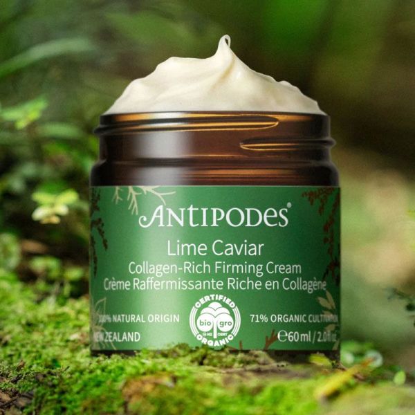 Antipodes Lime Caviar Crème Raffermissante riche en collagène (60 ml)