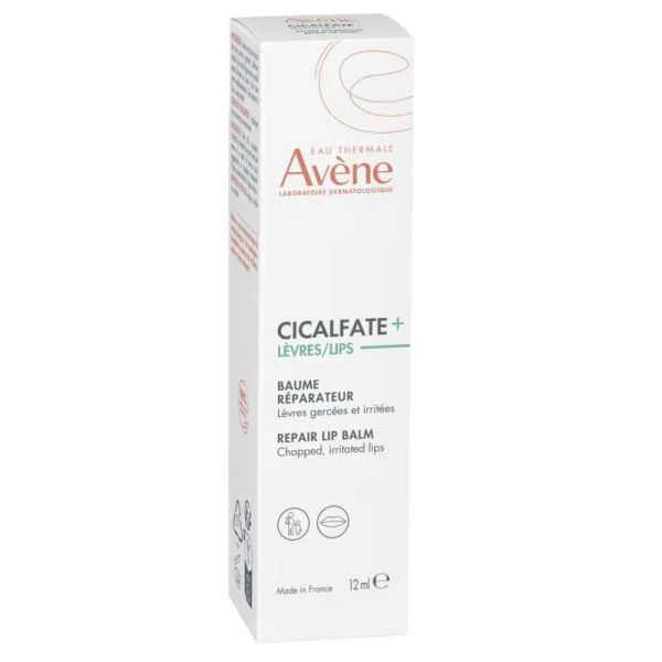 Avène Cicalfate+ Baume Réparateur Lèvres pour lèvres gercées et irritées (12 ml)