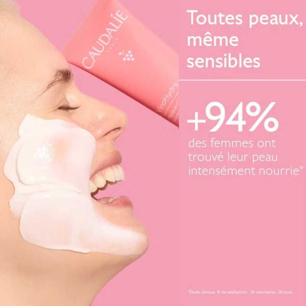 Coffret Vinohydra La Routine Hydratation Noël 2025 (sérum apaisant,gelée nettoyante, masque-crème hydratant)