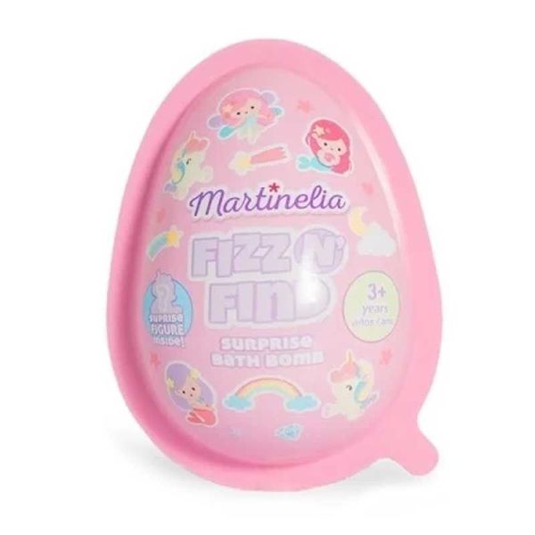 Martinelia Bombe Mousse de Bain avec surprise Licorne Fizz N' Find Licorne (x1)
