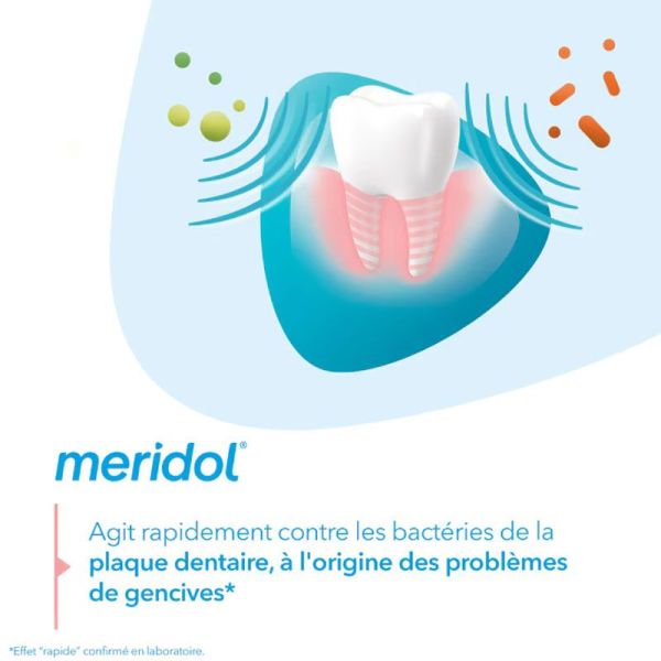 Meridol Bain De Bouche Protection Gencives (400 ml)