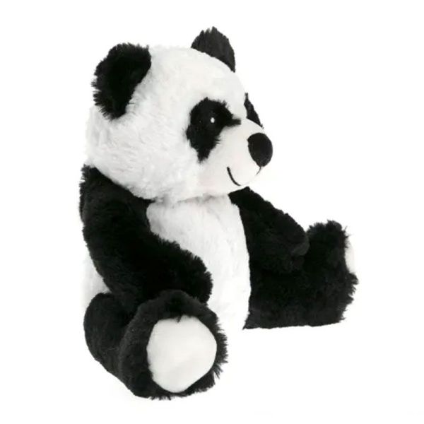 Pelucho Bouillotte sèche peluche Panda aux grains de blé et fleurs de lavande