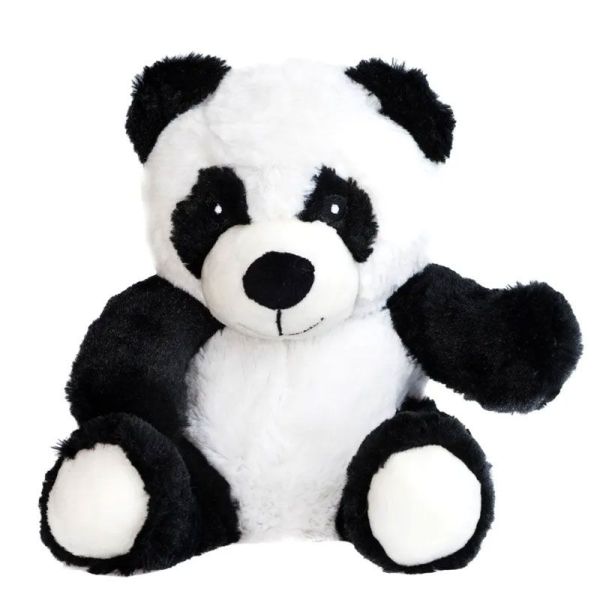 Pelucho Bouillotte sèche peluche Panda aux grains de blé et fleurs de lavande