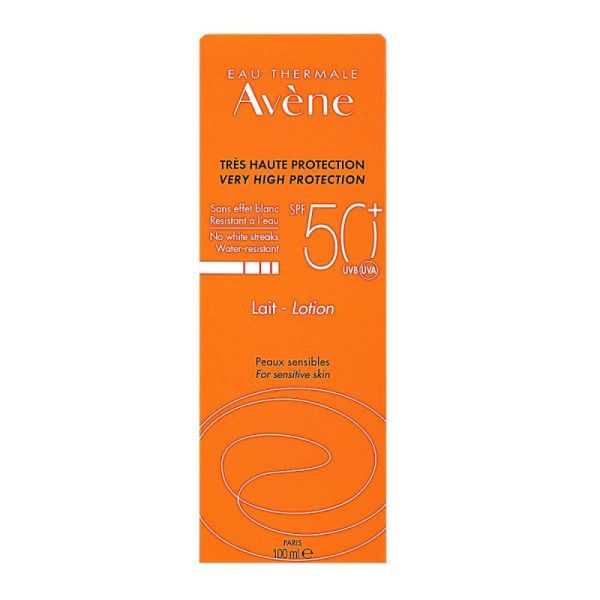 Avene Lait Solaire Très Haute Protection Spf50+ 100Ml