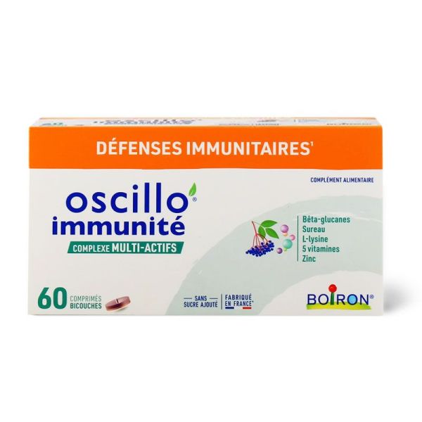 Oscillo' Immunité Complexe Multi-Actifs défenses immunitaires (60 comprimés)
