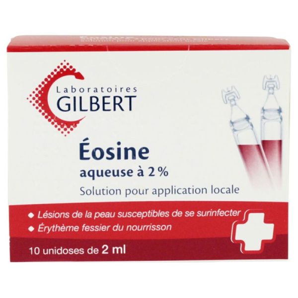 Eosine Aqueuse 2% Gilbert 2Ml 10