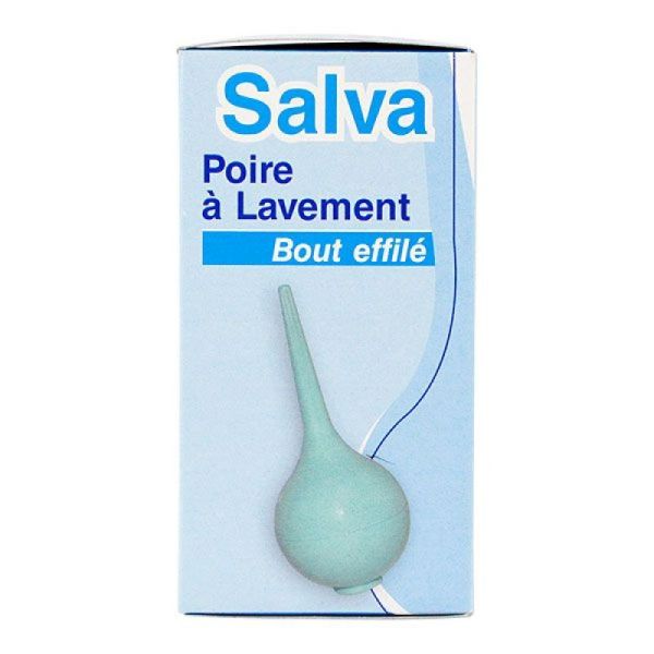 Salva Poire à Lavement à bout effilé bouchon de cérumen 30 ml N2