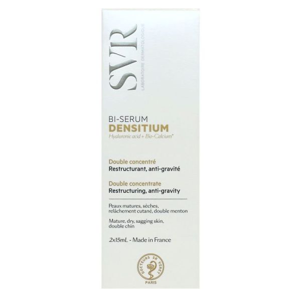 SVR Densitium Bi-Sérum double concentré restructurant anti-gravité (30 ml, rechargeable)
