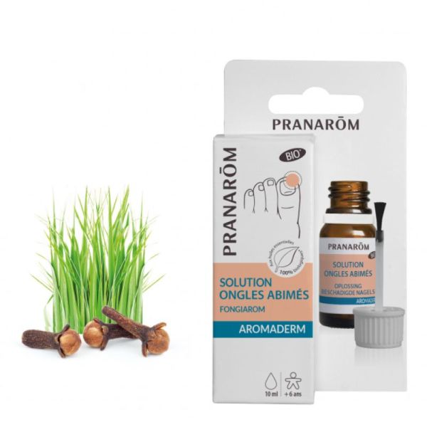 AROMADERM Lotion ongles jaunes