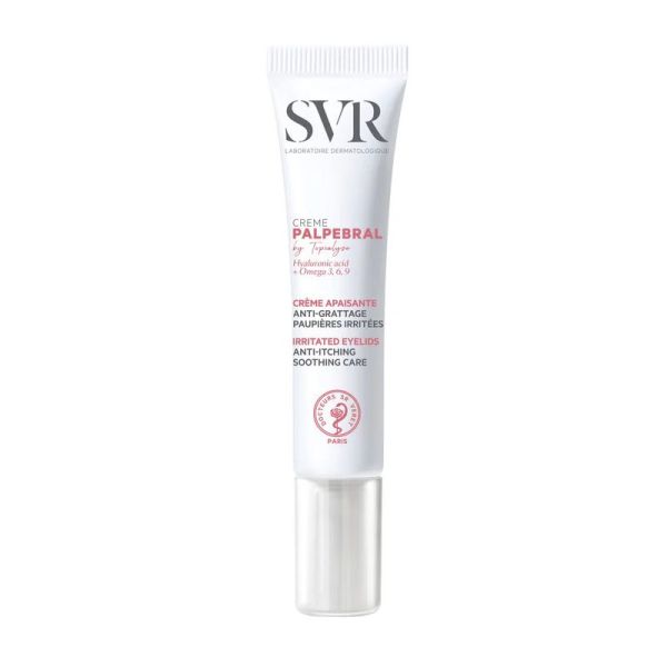 SVR Palpebral Crème Apaisante anti-grattage paupières irritées (15 ml)
