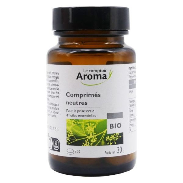 Le Comptoir Aroma Comprimés Neutres Bio x30