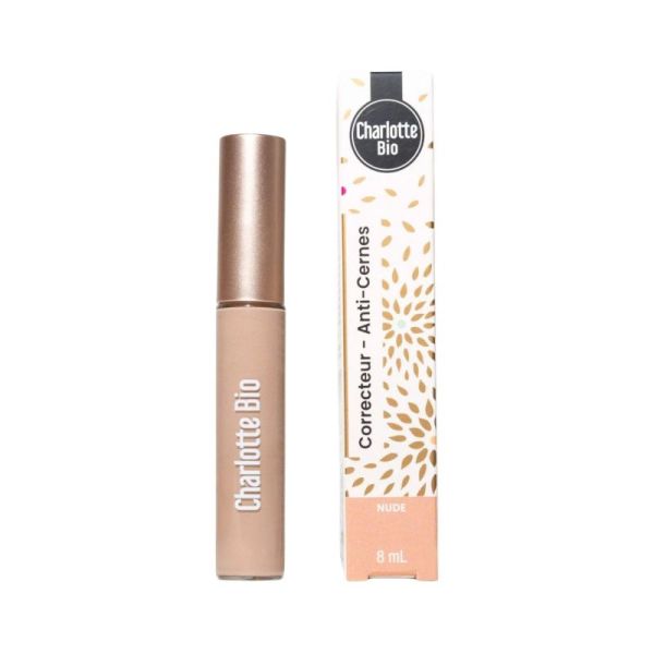 Charlotte Bio Correcteur Anti-Cernes Bio teinte Nude (8 ml)