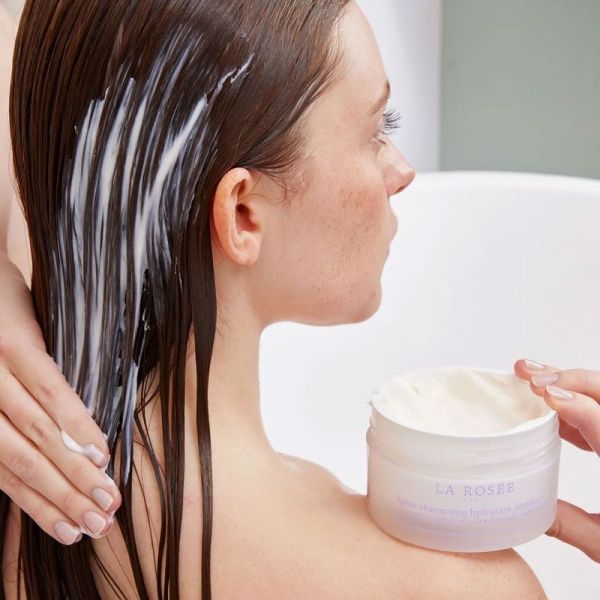 La Rosée Après-Shampoing hydratant démêlant kératine végétale & lait d'amande rechargeable (200 g)