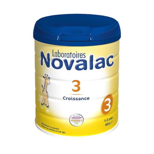 Novalac 3 Lait bébé en poudre croissance 1-3 ans (800 g)