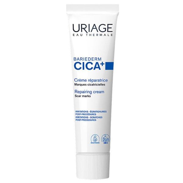 Uriage Bariéderm Cica+ Crème réparatrice marques cicatricielles (100 ml)