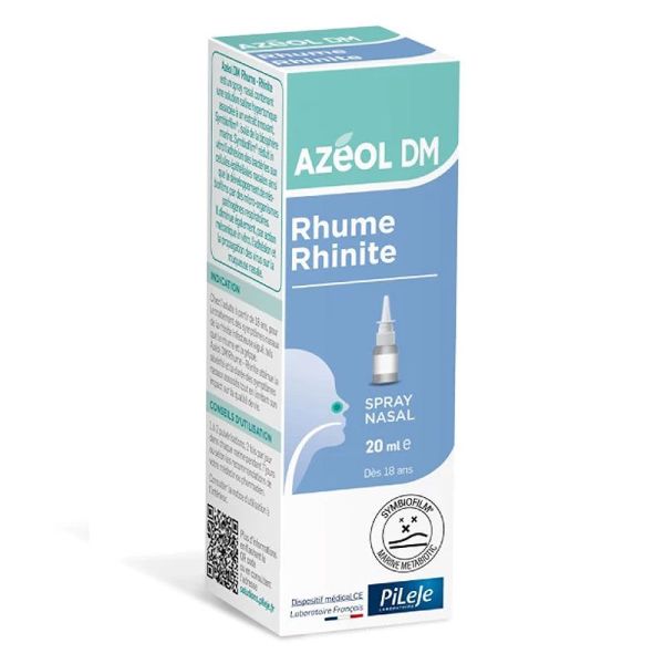 Azéol DM Rhume/Rhinite spray nasal pour adultes (20 ml)