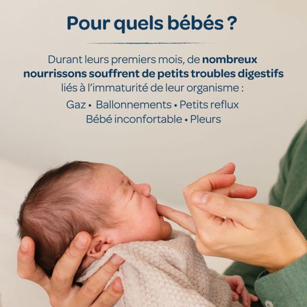 Calmosine Bébé Dig+ gel inconforts digestifs et pleurs du nourrisson (30 ml)