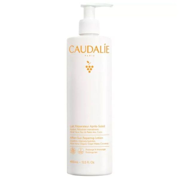 Lait Réparateur Après-Soleil à l'Aloe Vera apaise, rehydrate, prolonge le bronzage (400 ml)